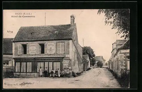 AK Digny, Hôtel du Commerce