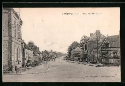 AK Digny, Route de Châteauneuf