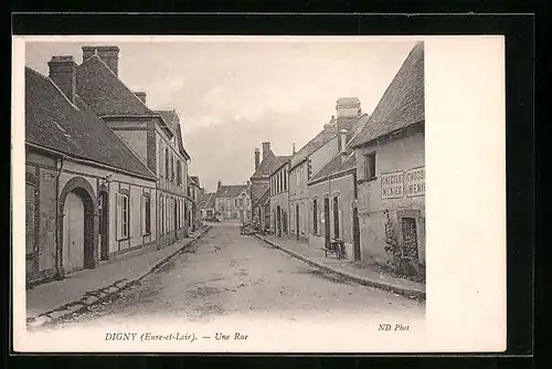 AK Digny, Une Rue