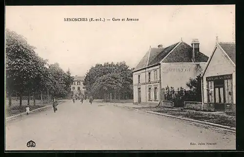 AK Senonches, Gare et Avenue