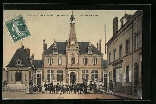 AK Nogent-le-Roi, L`Hôtel de Ville