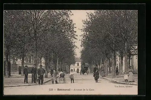 AK Bonneval, Avenue de la Gare