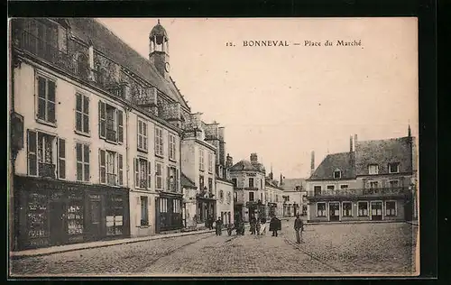 AK Bonneval, Place du Marche