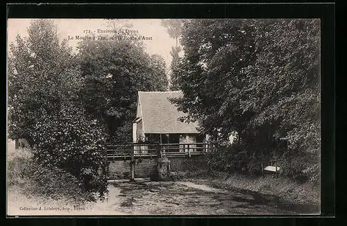 AK Le Moulin a tan, sur la Route d`Anet