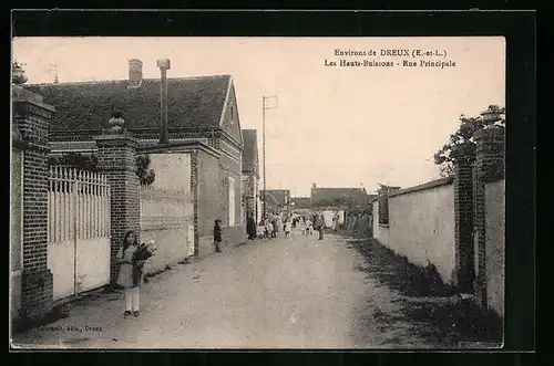 AK Les Hauts-Buissons, Rue Principale