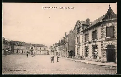 AK Cloyes, Galeries du Loir