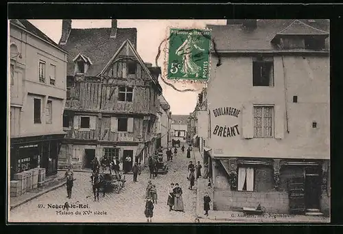 AK Nogent-le-Roi, Maison du XVe siecle