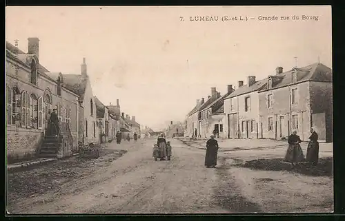 AK Lumeau, Grande Rue du Bourg