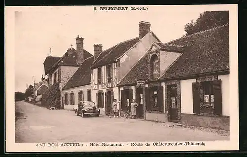 AK Belhomert, Route de Châteauneuf-en-Thimerais