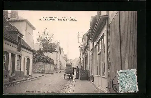 AK La Loupe, Rue du Gros-Chêne