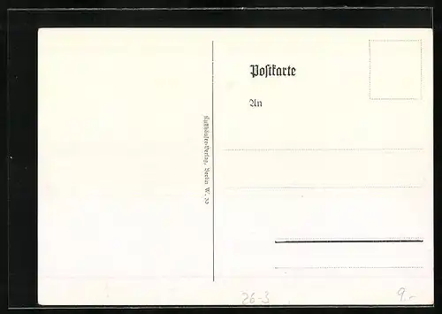 Künstler-AK Döbrich-Steglitz: Die Spitze tritt ins Gefecht, Husaren Regt. 10 und Inf. Regt. 27