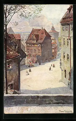 Künstler-AK Nürnberg, Albrecht Dürerhaus
