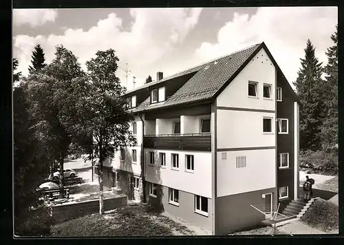 AK Kniebis, Naturfreundehaus im Sonnenschein