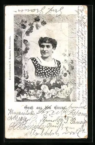 AK Elsa aus dem Zirkus