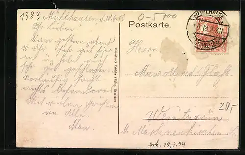 AK Mühlhausen /Th., Langensalzaer Strasse mit Erfurter Tor und Hotel Schwarzer Adler