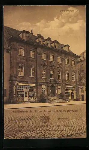 AK Bayreuth, Geschäftshaus Firma Julius Heuberger