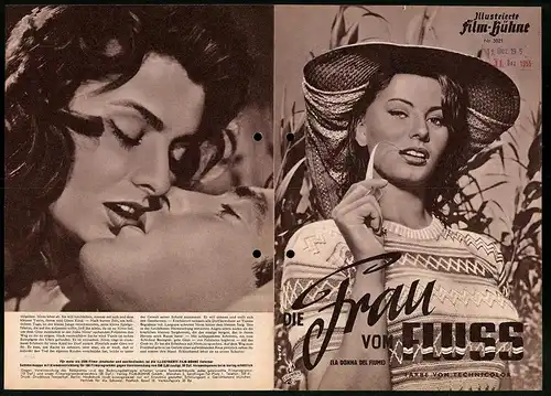 Filmprogramm IFB Nr. 3021, Die Frau vom Fluss, Sophia Loren, Gerard Oury, Regie: Mario Soldati