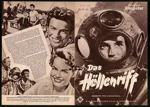 Filmprogramm IFB Nr. 2333, Das Höllenriff, Robert Wagner, Terry Moore, Gilbert Roland, Regie: Robert D. Webb