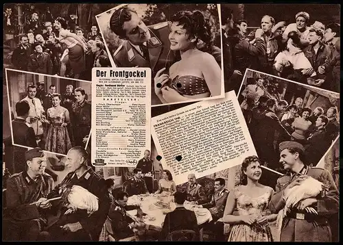 Filmprogramm IFB Nr. 2974, Der Frontgockel, Peter Pasetti, Herbert Hübner, Regie: Ferdinand Dörfler