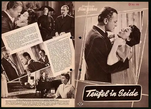 Filmprogramm IFB Nr. 3097, Teufel in Seide, Lilli Palmer, Curd Jürgens, Paul Boesiger, Regie: Rolf Hansen