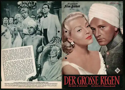 Filmprogramm IFB Nr. 3190, Der grosse Regen, Lana Turner, Richard Burton, Regie: Jean Negulesco