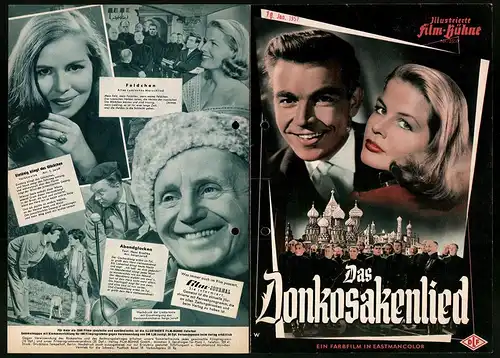 Filmprogramm IFB Nr. 3510, Das Donkosakenlied, Paul Hörbinger, Sabine Bethmann, Regie: Geza von Bolvary