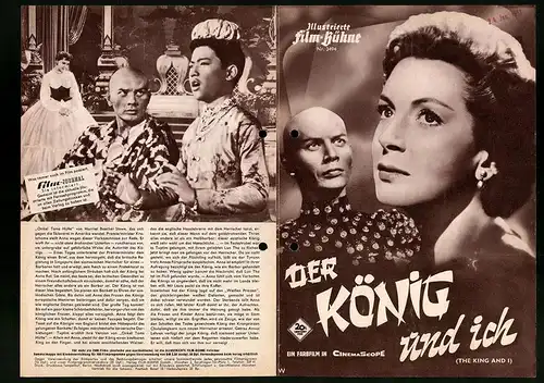 Filmprogramm IFB Nr. 3494, Der König und ich, Deborah Kerr, Yul Brynner, Regie: Walter Lang