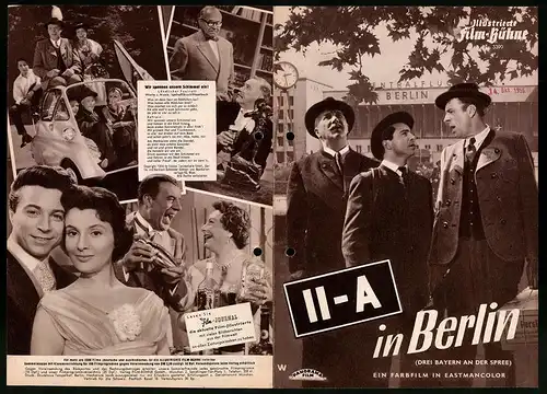 Filmprogramm IFB Nr. 3390, II-A in Berlin - Drei Bayern an der Spree, Paul Westermeyer, Ursula Barlen, Regie: H. Albin