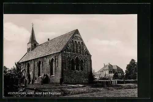 AK Westeremden, Herv. Kerk met Pastorie