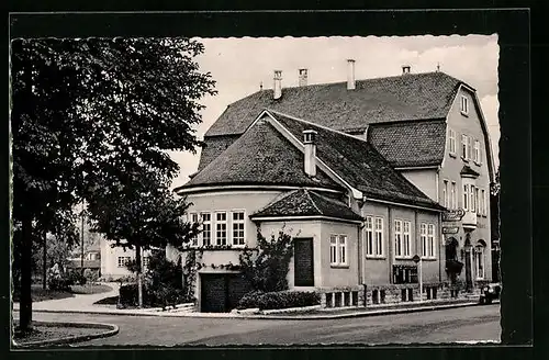 AK Wernau /Neckar, Gasthof und Metzgerei zum Rössle