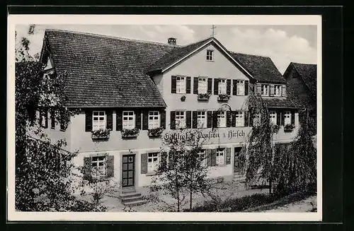 AK Baiersbronn, Gasthaus u. Pension zum Hirsch