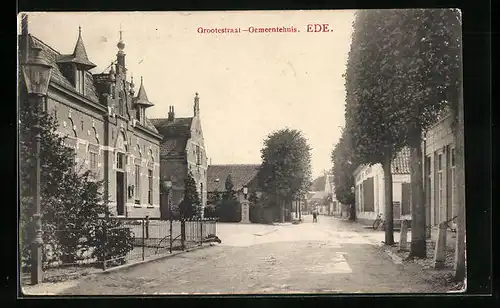 AK Ede, Grootestraat - Gemeentehuis