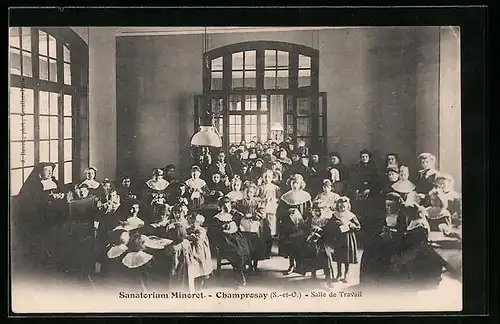 AK Champrosay, Sanatorium Minoret, Salle de Travail
