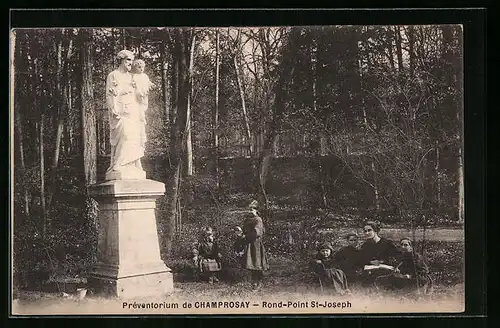 AK Champrosay, Preventorium, Rond-Point St-Jospeh