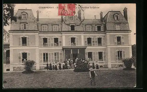 AK Champrosay, Sanatorium Minoret - Le Pavillon St-Gabriel