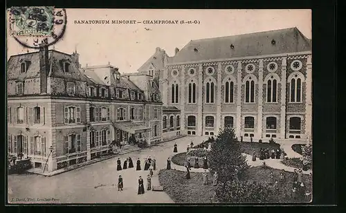 AK Champrosay, Sanatorium Minoret - Le Chateau
