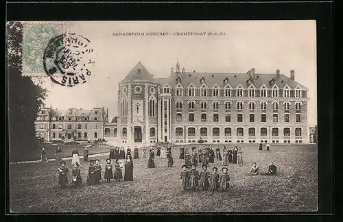 AK Champrosay, Sanatorium Minoret - Vue Generale