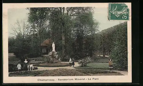 AK Champrosay, Sanatorium Minoret - Le Parc
