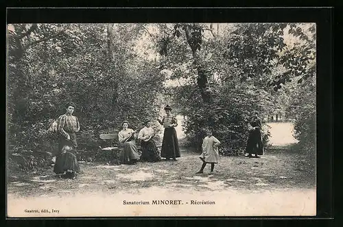 AK Champrosay, Sanatorium Minoret - Recreation