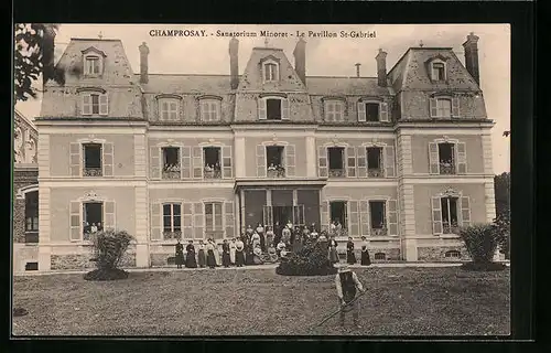 AK Champrosay, Sanatorium Minoret - Le Pavillon St-Gabriel