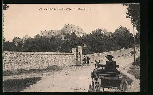 AK Champrosay, Sanatorium Minoret - La Cote