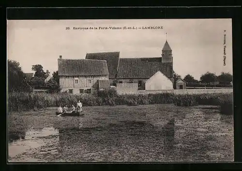 AK Lamblore, Environs de la Ferte-Vidame, Vue partielle