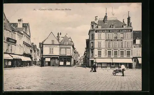 AK Chartres, Place des Halles