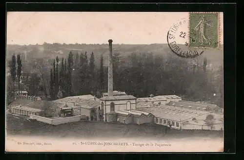 AK St-Lubin-des-Joncherets, Tissage de la Pacqueterie