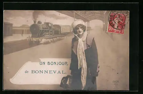 AK Bonneval, La Gare