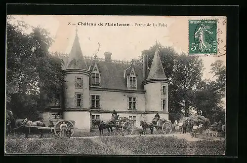 AK Chateau de Maintenon, Ferme de La Folie