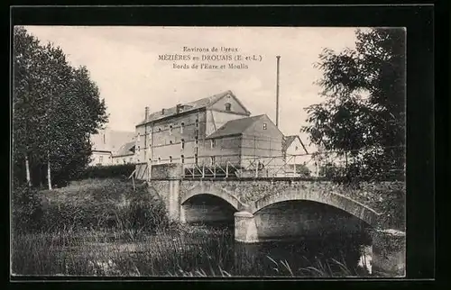 AK Mézières en Drouais, Borde de l`Eure et Moulin