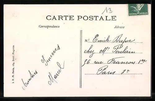 AK Auneau, Rue d`Orléans