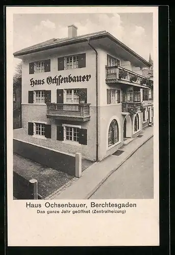 AK Berchtesgaden, Hotel Haus Ochsenbauer