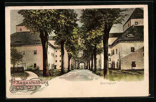 AK Augustusburg, Schlosshof